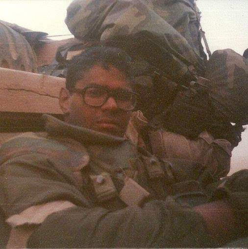 Eddie Negrón military service